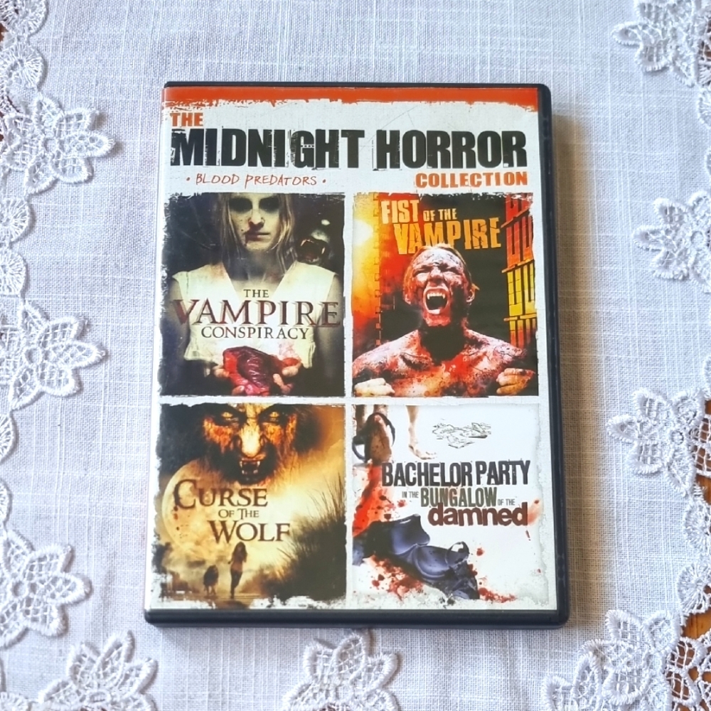 Midnight Horror Collection 'Blood Predators' DVD Including 4 Movies